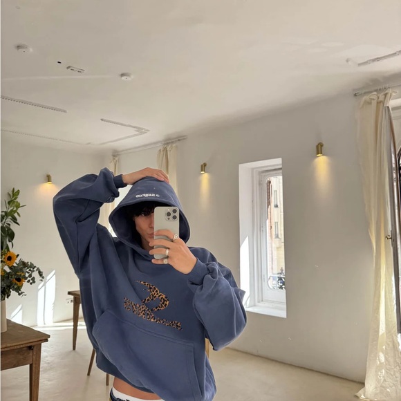 Scuffers Safari Hoodie in Blue (XS) - Picture 3 of 3